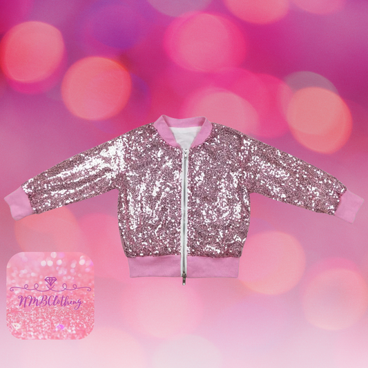 ✨SPARKLE✨ Pink NY Fashion Sequin Jacket