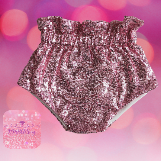 ✨SPARKLE✨ NY Fashion Pink Sequin Bummies